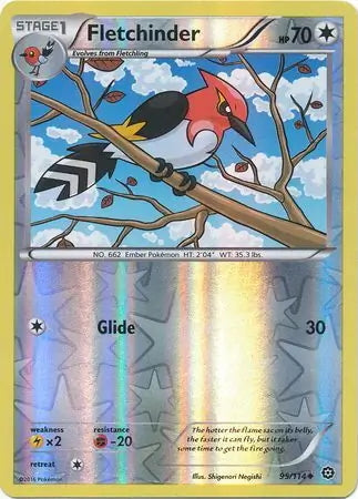 Steam Siege Fletchinder #95/114 reverse holo